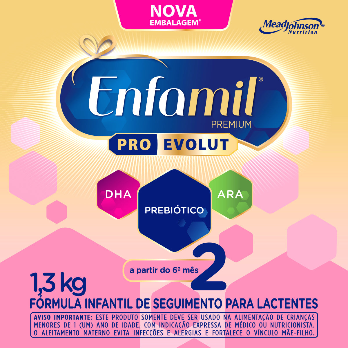 Fórmula Infantil Enfamil Premium 2 1,3kg